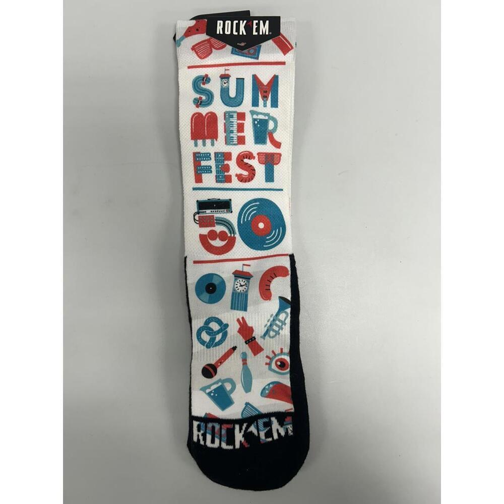 Rock Em Summer Fest Socks